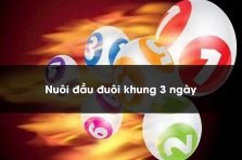 Nuôi đầu đuôi khung 3 ngày XSMB miễn phí, đánh quanh năm